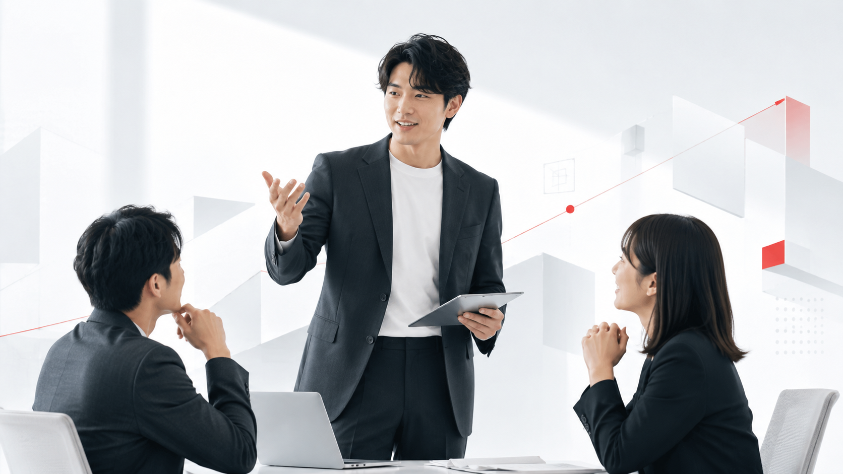 若手から挑戦できる